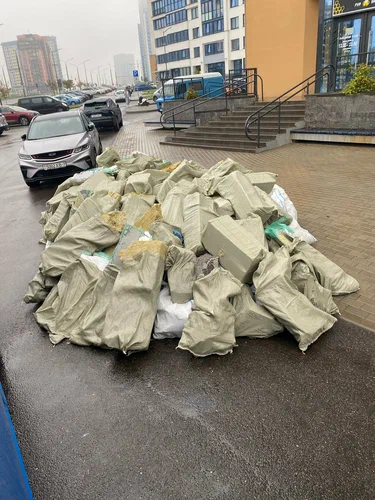 Крупный объём строительных отходов — вывоз мусора